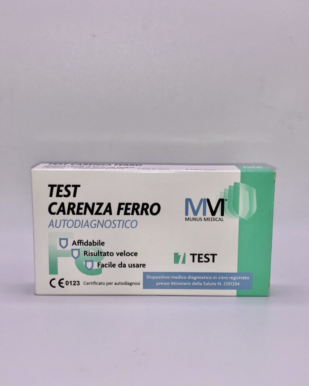 TEST CARENZA FERRO