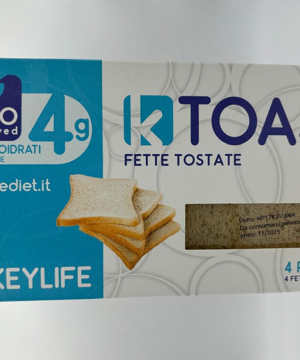 KEYLIFE KTOAST 4 PEZZI 50G